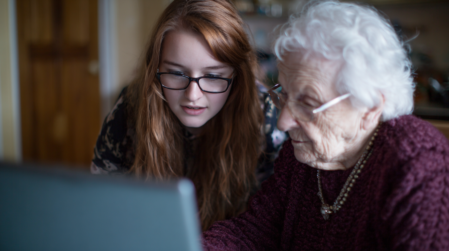 Basic Tech Empowering Seniors in Today’s Digital World A Photo Of A Young Woman Helping An Elderly Woman E9ede5ad 1bf3 4774 B60f Eedb09ba6dee