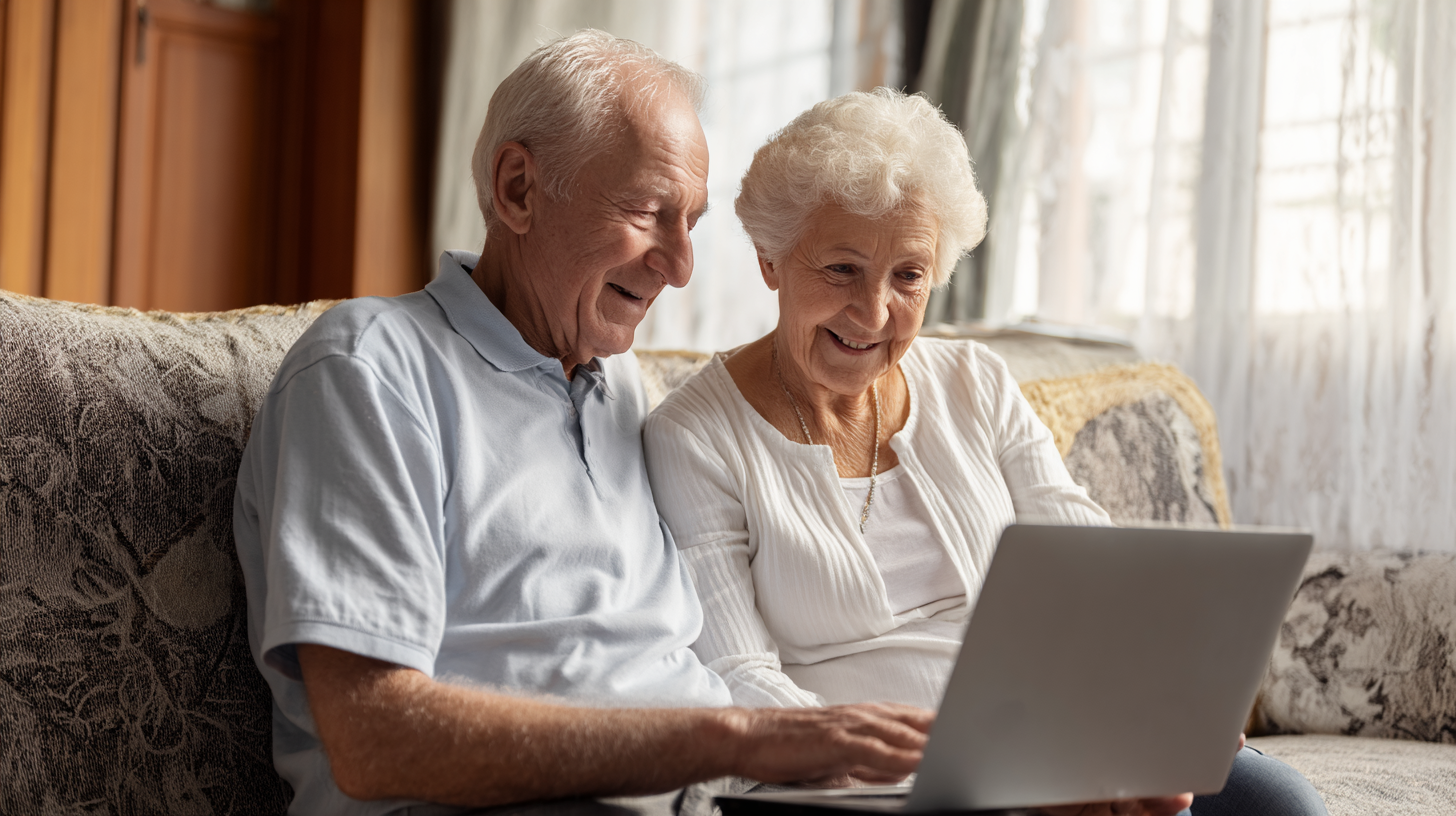 Basic Tech Empowering Seniors in Today’s Digital World A Photo Of An Elderly Couple Using A Laptop Com Ef7a9182 209b 42b8 B466 894652d2b4ef 2
