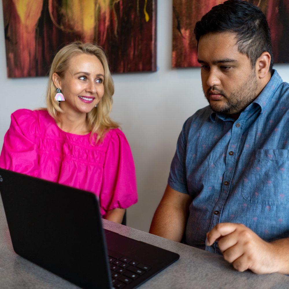 Basic Tech Empowering Seniors in Today’s Digital World Face To Face Laptop With Zac Copy